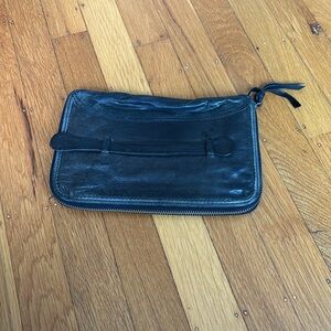 free people leather wallet